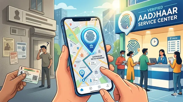  भटकने की जरूरत नहीं! अब घर बैठे मोबाइल पर ढूंढें सबसे नजदीकी ऑथराइज्ड आधार सेंटर; जानें तरीका