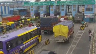 एनएच 30 पर स्थित बख्तियारपुर टोल प्लाजा। जागरण