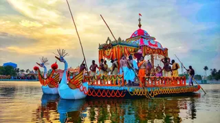 श्री जगन्नाथ मंदिर में चंदन यात्रा। फोटो सोशल मीडिया