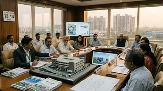 ग्रेटर नोएडा अथॉरिटी का छोटे उद्यमियों को तोहफा। फोटो- एआई जनरेटेड