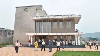 धनबाद जिला भाजपा कार्यालय।