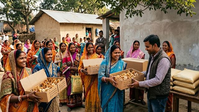 जीविका समूहों को आत्मनिर्भर बनाने की पहल: पोल्ट्री योजना के तहत बांटे गए चूजे, दूसरे चरण में 100 सदस्यों को लाभ
