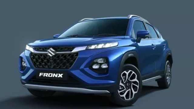 maruti fronx calculate monthly emi payments if down payment two lakh rupees
