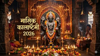 Masik Kalashtami 2026: मासिक कालाष्टमी आरती। (Ai Generated Image)