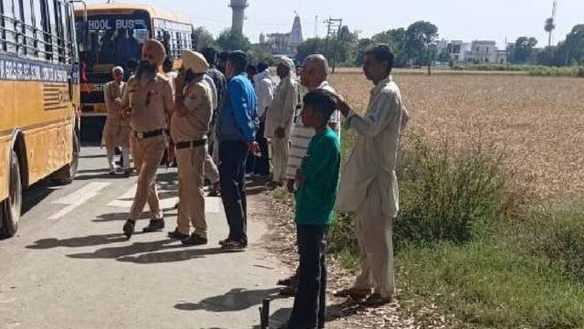 कुरुक्षेत्र में दर्दनाक हादसा, स्कूल बस ने बाइक सवार दो भाइयों को कुचला; दोनों की मौत
