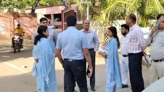 बोकारो में कोषागार घोटाले की जांच को पहुंची राज्य की टीम।