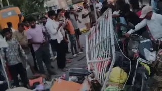 कटिहार में भीषण सड़क हादसा। (जागरण)