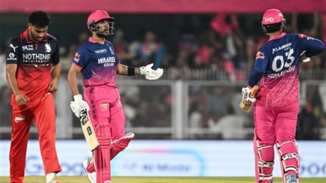 वैभव सूर्यवंशी और जुरेल के दम पर राजस्थान का विजयी रथ जारी, बेंगलुरु को बुरी तरह रौंदा वैभव सूर्यवंशी और जुरेल के दम पर राजस्थान का विजयी रथ जारी, बेंगलुरु को बुरी तरह रौंदा