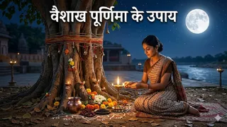 Vaishakh Purnima 2026: वैशाख पूर्णिमा के उपाय। (Ai Generate Image)
