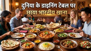 भारतीय स्वाद का वैश्विक डंका: मिशेलिन स्टार से दुनिया भर में मिली पहचान (Picture Credit- AI Gnerated)