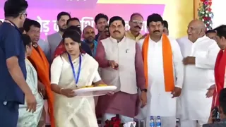 सीएम मोहन यादव ने सिंगल क्लिक के माध्यम से लाड़ली बहनों के खातों में रकम ट्रांसफर की।
