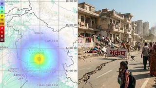 डोडा में भूकंप के दो झटके, लोग घरों से बाहर निकले। सांकेतिक तस्वीर