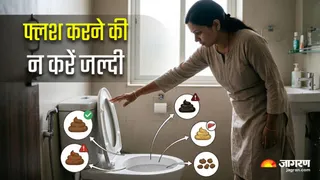 फ्लश करने से पहले एक बार जरूर देखें: कहीं आपका शरीर तो नहीं दे रहा गंभीर बीमारियों की चेतावनी? (Image Source: AI-Generated)