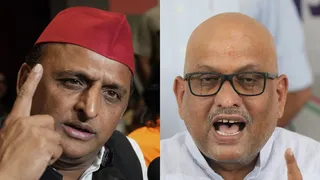 सपा के राष्ट्रीय अध्यक्ष अखिलेश यादव ----कांग्रेस के प्रदेश अध्यक्ष अजय राय