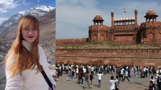 रूसी महिला ने भारत के शहरों को दी सेफ्टी रेटिंग। फोटो। आर्काइव एवं इंस्टग्राम