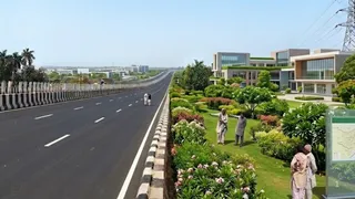 दिल्ली-देहरादून एक्सप्रेसवे ने यमुनापार की तस्वीर बदल दी है। इमेज एआई