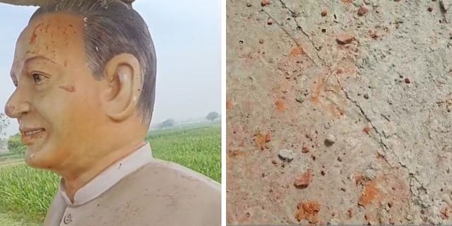 UP के पूर्व सीएम कल्याण सिंह की प्रतिमा पर बरसाए ईंट पत्थर, क्षतिग्रस्त होने पर ग्रामीणों में भड़का गुस्सा
