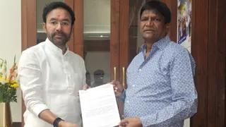 केंद्रीय कोयला मंत्री से मिले सांसद। (जागरण)