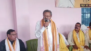 जन सुराज पार्टी के प्रदेश अध्यक्ष मनोज भारती। (फाइल फोटो)