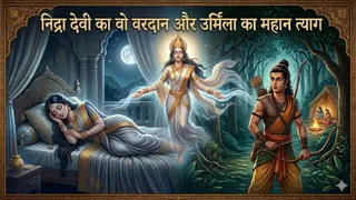 Urmila Sleep Story: 14 साल तक क्यों सोती रहीं माता उर्मिला? (Ai Generated Image)