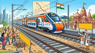 गाजियाबाद-सीतापुर रेल लाइन: यूपी में बड़ा बदलाव