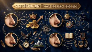 Samudrik Shastra Nose Shape: आपकी नाक की बनावट से जानें अपना भाग्य, क्या आप भी हैं लकी? (Ai Generated Image)