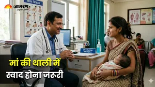 मां के मसालेदार खाने का ब्रेस्ट मिल्क पर क्या असर पड़ता है? पीडियाट्रिशियन ने बताया सच (Image Source: AI-Generated)