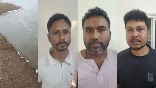 गांधीसागर के बैकवाटर एरिया में मछलियों की मौत, तीन आरोपी गिरफ्तार।