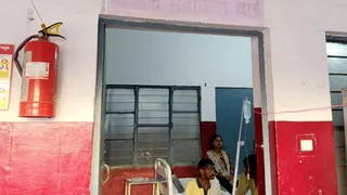 जिला अस्पताल में बनाया गया हीट स्ट्रोक वार्ड। जागरण