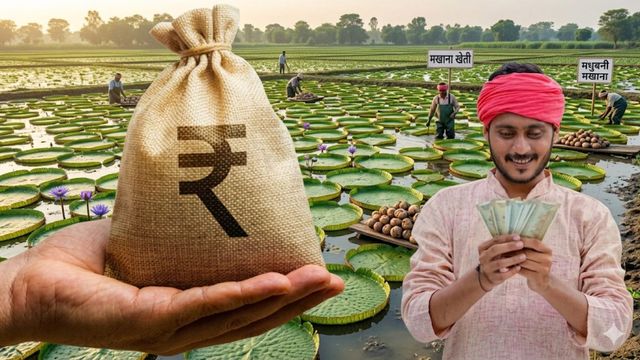 मखाना की खेती से पूसा के किसानों की बदलेगी तस्वीर, कृषि वैज्ञानिक दे रहे नई तकनीक की ट्रेनिंग
