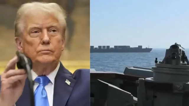  'इंजन रूम खाली करो...', पहले चेतावनी और फिर गोलीबारी; ट्रंप ने कहा- नाकाबंदी तोड़ रहा था ईरानी जहाज