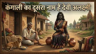 समुद्र मंथन से जन्मीं देवी अलक्ष्मी: इनके वास से घर में आती है गरीबी।