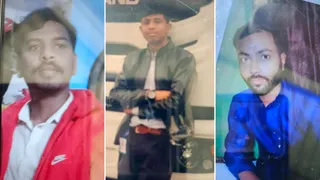 सड़क हादसे में तीन दोस्तों की मौत।