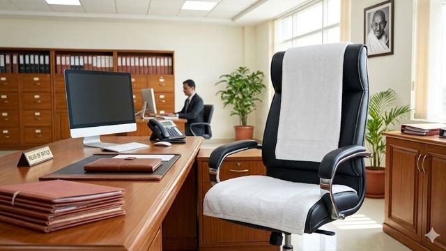 did you know why are white towels placed on the chairs of government officials check details here