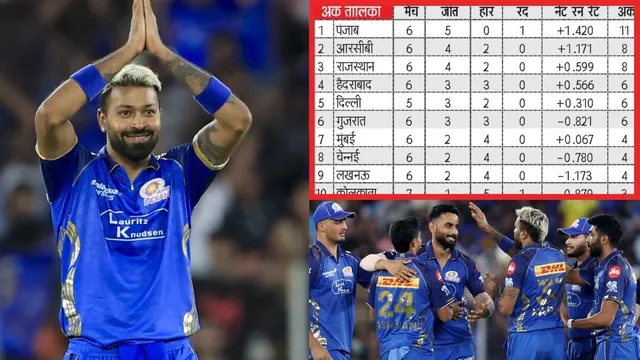  जीत के साथ मुंबई ने लगाई लंबी छलांग, तीन टीमों को हुआ तगड़ा नुकसान
