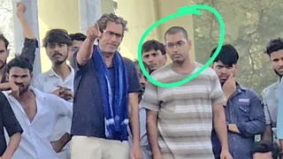 नोएडा में हुए उपद्रव के आरोपित रूपेश राय और आदित्य आनंद।
