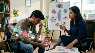 क्या रील्स देखने की लत आपको कर रही है बीमार? जानिए शरीर और दिमाग पर इसके गंभीर नुकसान (Image Source: AI-Generated)