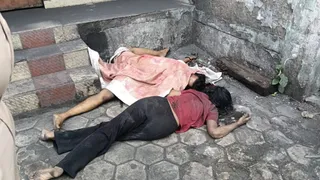 पार्टी के दौरान तीन मंजिला इमारत से गिरा प्रेमी जोड़ा।