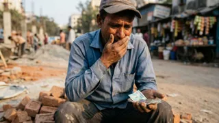 नोएडा एवं ग्रेटर नोएडा में श्रमिकों की कमाई का बड़ा हिस्सा कमरे का किराया चुकाने में ही खर्च हो जाता है। एआई इमेज