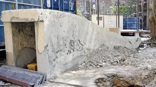 बैलार्ड एस्टेट में मौजूद दूसरे विश्व युद्ध के जमाने का एक बंकर।