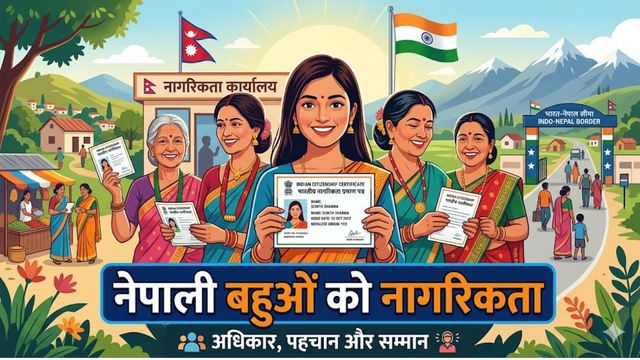 सीमा पर तनावपूर्ण स्थिति के बीच आई अच्छी खबर, नेपाली मूल की बहुओं को मिलेगी भारतीय नागरिकता