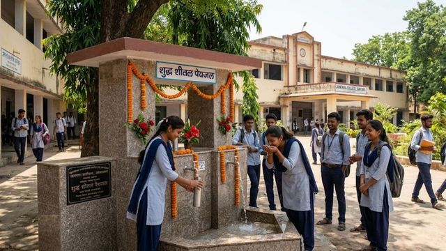 जामताड़ा कॉलेज में अब नहीं होगी पानी की किल्लत, प्राचार्य ने किया पेयजल केंद्र का शुभारंभ; लगेंगे 55 पंखे

