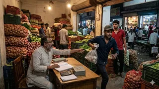 90 हजार लेकर फरार हुआ आरोपी। तस्वीर- एआई जनरेटेड