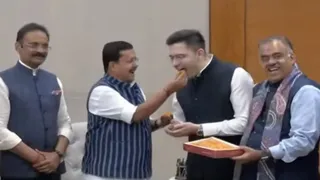 राघव चड्ढा भाजपा में शामिल। (फोटो-एएनआई)
