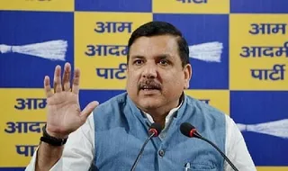 आप सांसद संजय सिंह।