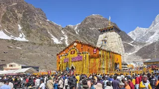 बीती 22 अप्रैल को खुले केदारनाथ धाम के कपाट।
