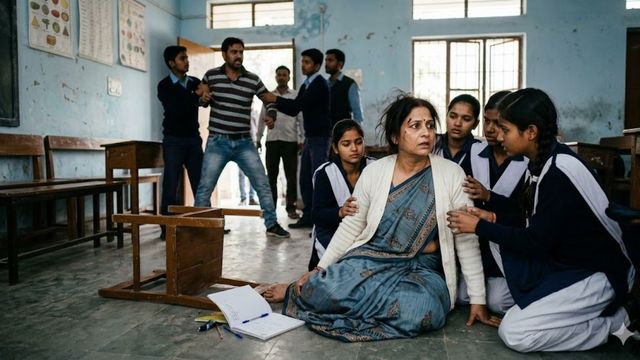 छेड़छाड़ और वीडियो बनाने का विरोध करने पर अध्यापक ने महिला टीचर को पीटा, मुकदमा दर्ज
