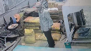 जगन्नाथपुर मंदिर: लूट का विरोध करने पर गार्ड बिरसा की हत्या। सीसीटीवी फुटेज में अपराधी।