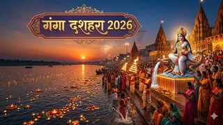 Ganga Dussehra 2026: गंगा दशहरा पर करें पितृ चालीसा का पाठ। (Ai Generated Image)