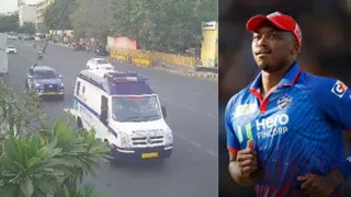 दिल्ली पुलिस ने महज 11 मिनट में बनाया ग्रीन कॉरिडोर। फोटो: वीडियो ग्रैब (एएनआई) और इंटरनेट